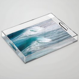 Tidal Waves Acrylic Tray