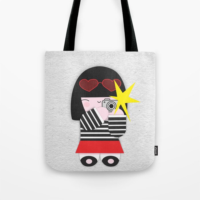 The photographer by Alfon. Tote Bag