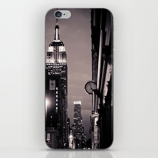 What time is it? iPhone & iPod Skin