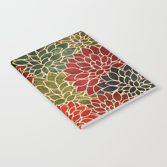 Floral Abstract 7 Notebook