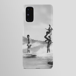 Vintage Surfing in Hawaii Android Case