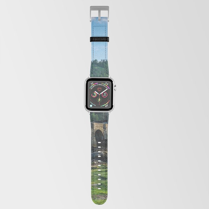 Great Britain Photography - Castle Among The Green Majestic Landscape  Apple Watch Band