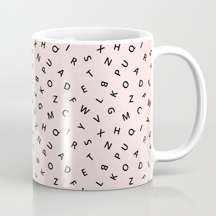 The Missing Letter Alphabet Coffee Mug