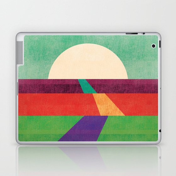 The path leads to forever Laptop & iPad Skin