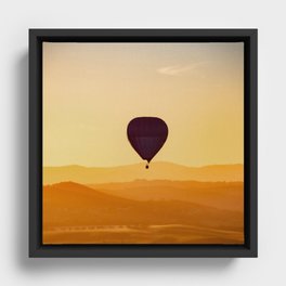 Up and away! Framed Canvas