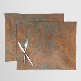 Vintage Rust Copper Placemat