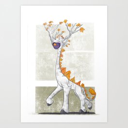 Autumn Hughes Dragon Art Print