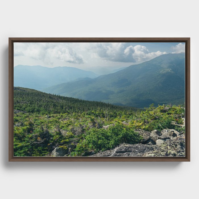 Summer in the Great Gulf Wilderness Framed Canvas