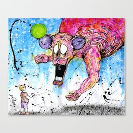 IMAGINARY FRIENDS WILL ALWAYS BE THERE Canvas Print