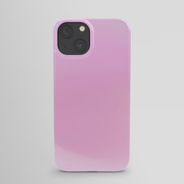 Soft pink holographic hologram iPhone Case
