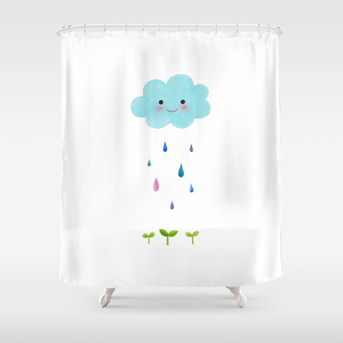 Cloud shower curtain store