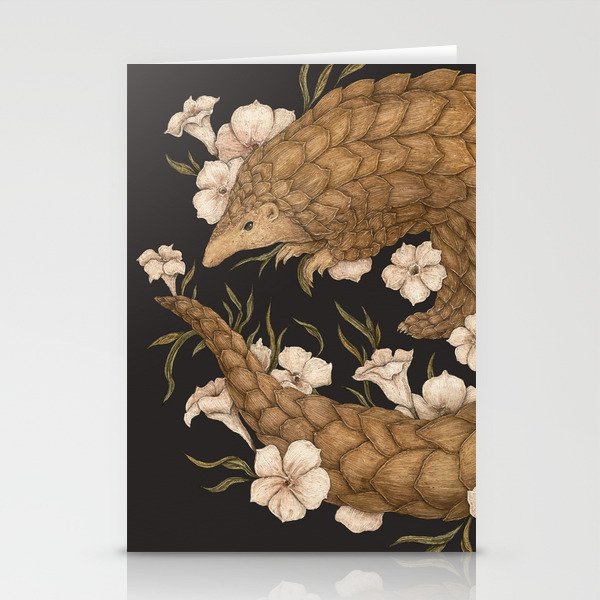 Pangolin Stationery Cards