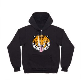 Disgusted Tiger (Pink and Marigold) Hoody