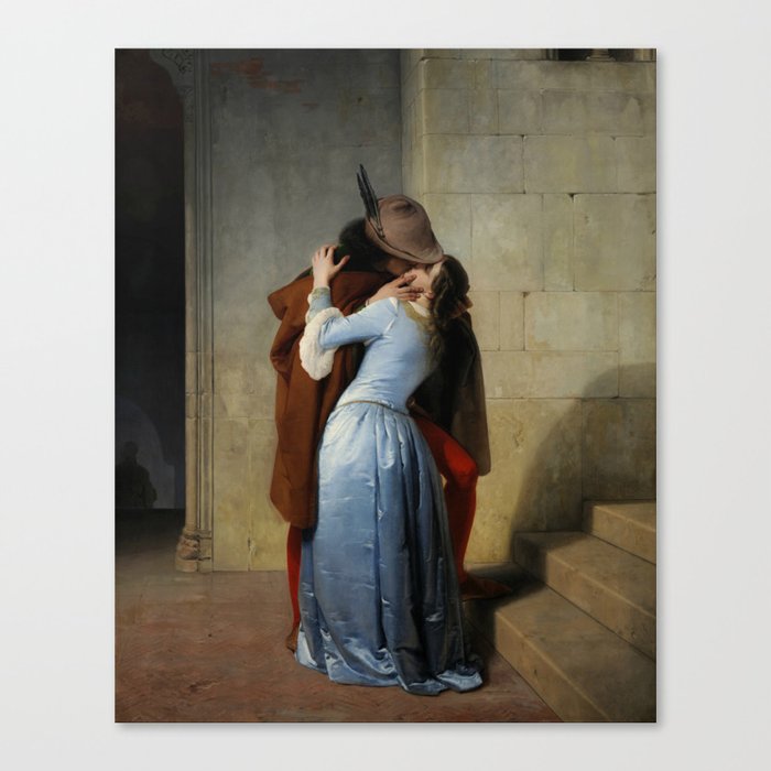 The Kiss Canvas Print