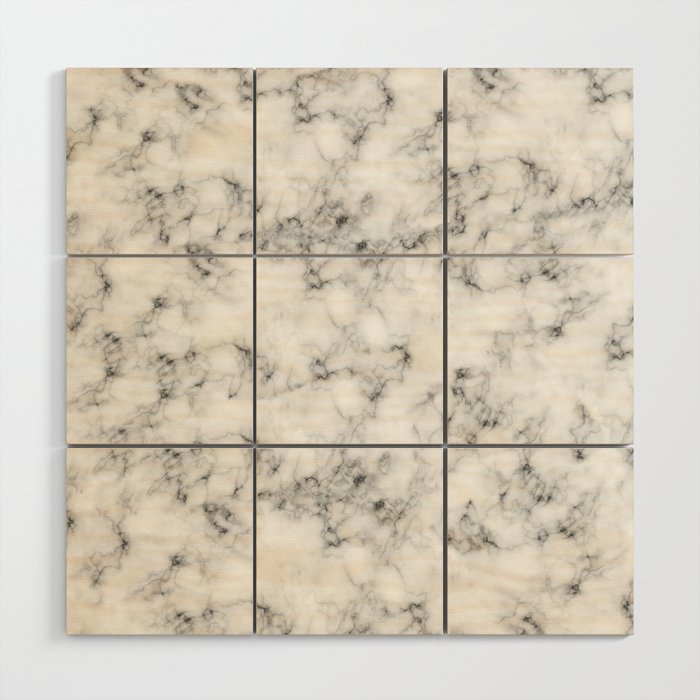 Real Marble Wood Wall Art by Art prints by Grace | Society6