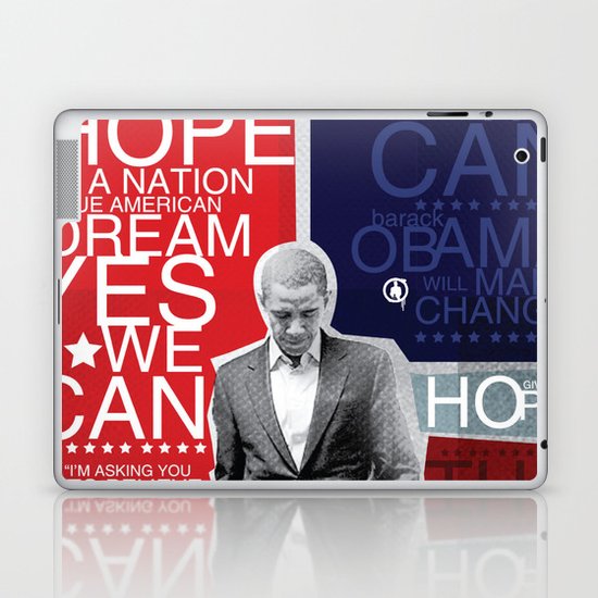 Barack Obama Laptop & iPad Skin