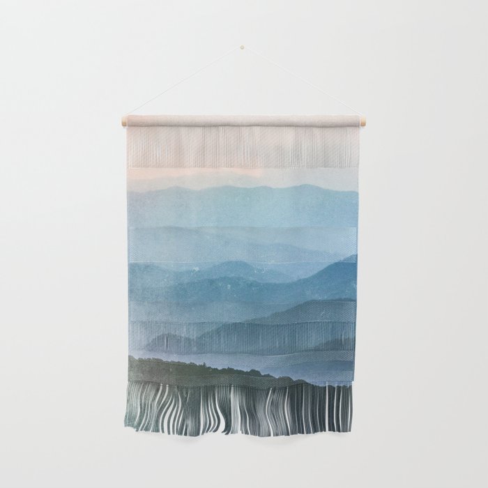 Great Smoky Mountain National Park Sunset Layers - Nature Photography Wall Hanging