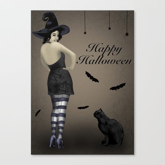Sassy Witch Canvas Print