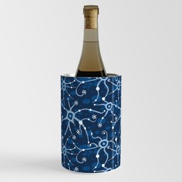 Neural Network Classic Blue Wine Chiller