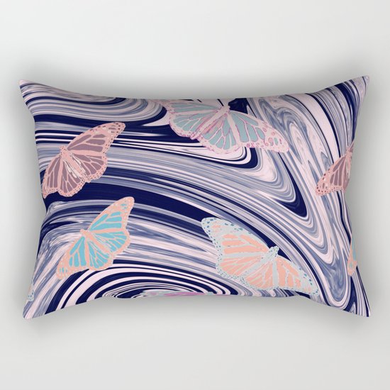 MARBELLOUS BUTTERFLIES Rectangular Pillow