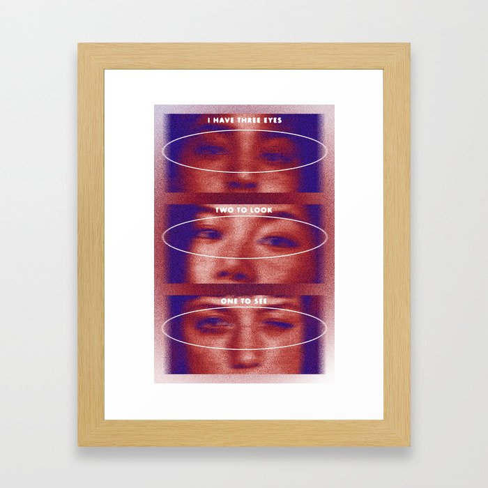 my third eye Framed Art Print