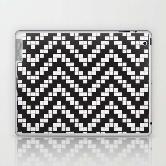 Herringbone Weave Seamless Pattern. Laptop & iPad Skin