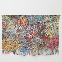 Clown fish and Sea anemones Wall Hanging