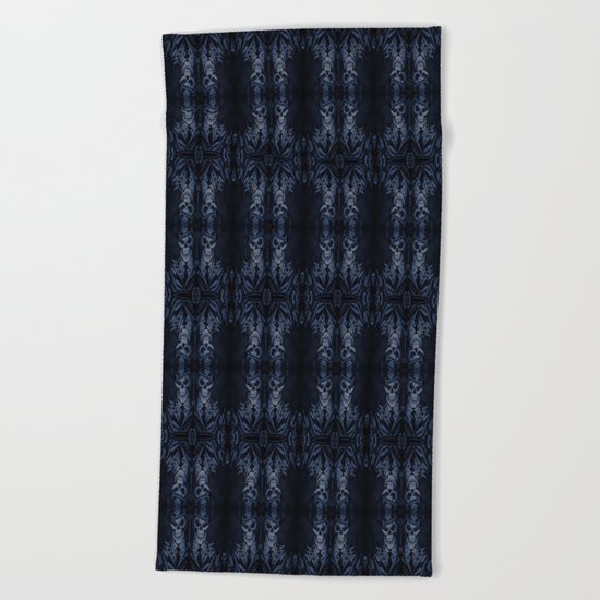 Death Driver Pattern (Medium) Beach Towel