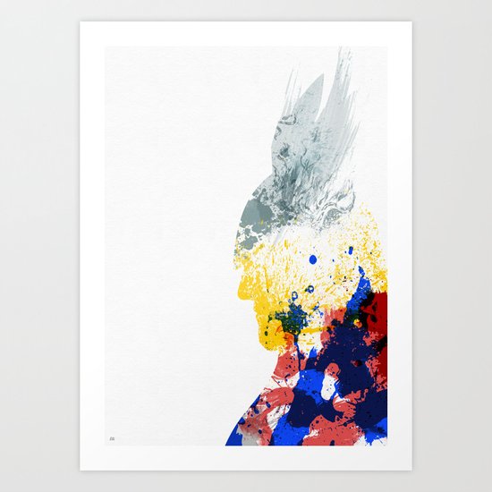 Nordic Star Art Print