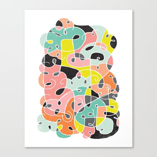 ABSTRACT 1 Canvas Print