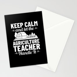 Agriculture Teacher Agricultural Education Class Stationery Card
