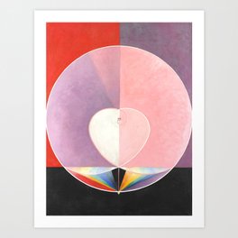 Hilma af Klint "The Dove, No. 02, Group IX-UW, No. 26" Art Print