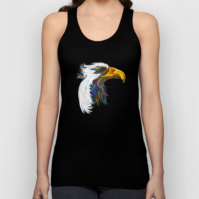 Abstract Eagle Tank Top