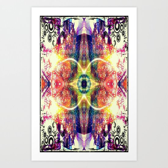 UPLIFTING EYE Art Print