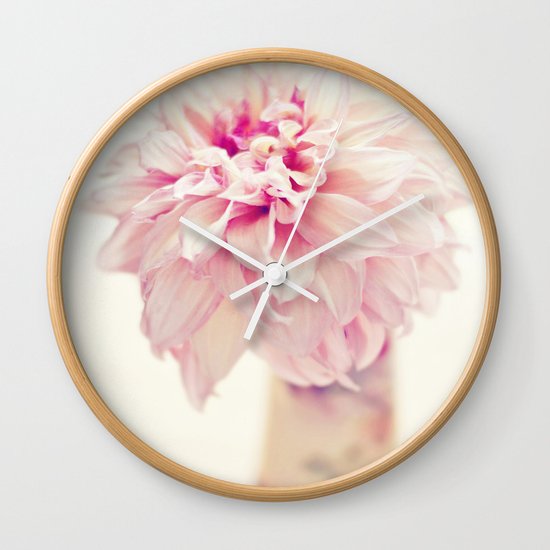 Dahlia Wall Clock
