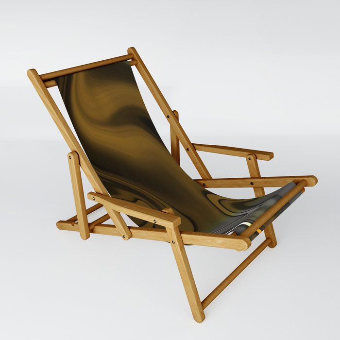 Burnt Gold Sling Chair