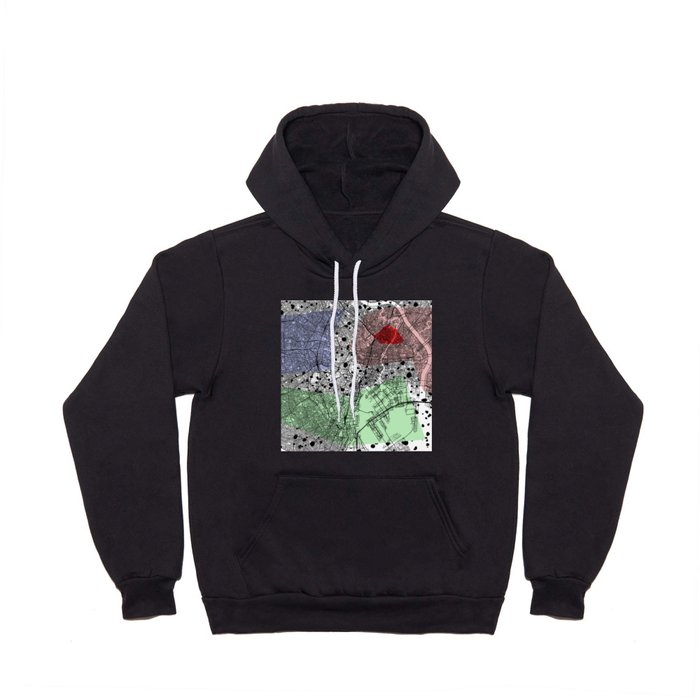 TOKYO Japan - collage city map Hoody