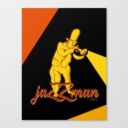 Jazzman Canvas Print