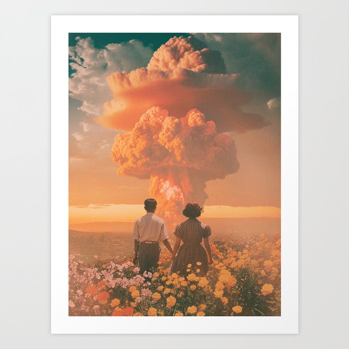 Atom Bomb Art Print