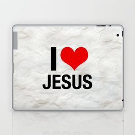 I love Jesus - Bible Lock Screens Laptop Skin
