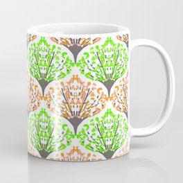 skog Coffee Mug | Skog, Orange, Digital, Pattern, Graphicdesign, Trees, Purple, Seamless 
