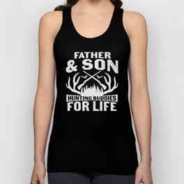 Father & Son Hunting Buddies For Life Unisex Tank Top