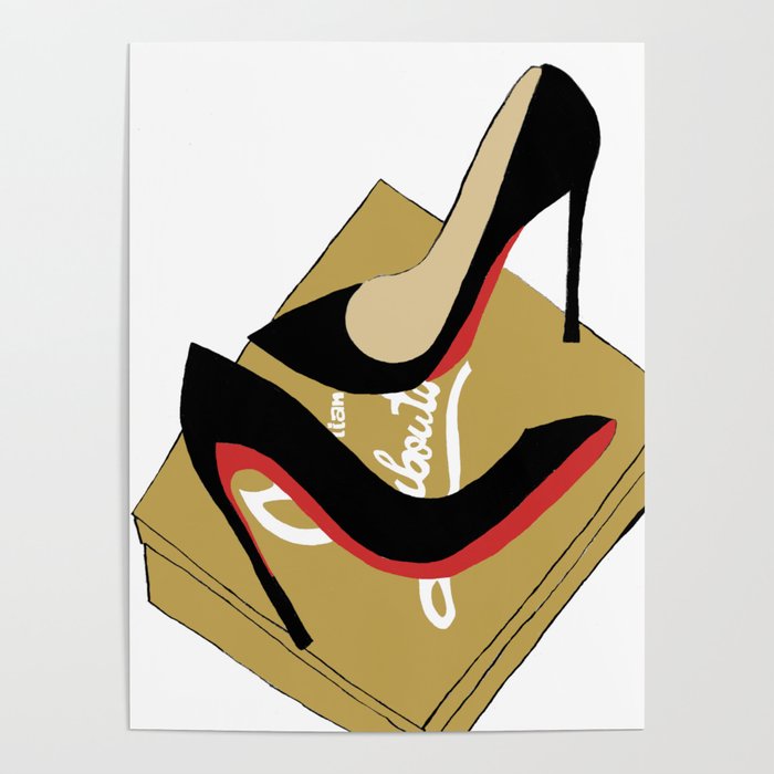 Tan red on sale bottom heels