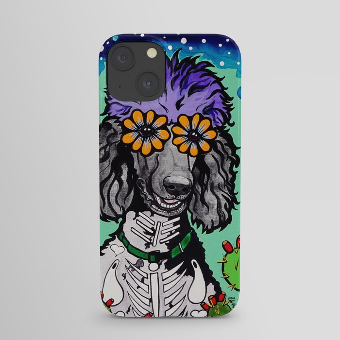 Jude the Parti Poodle iPhone Case