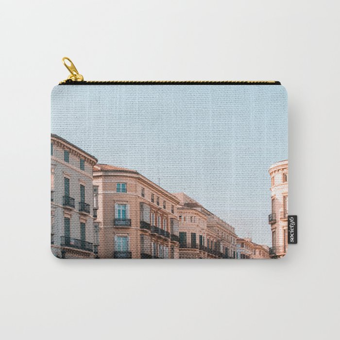 Spain Photography - Downtown In Madrid Carry-All Pouch