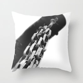 Chain of command. Throw Pillow