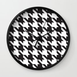 Classic Houndstooth Wall Clock