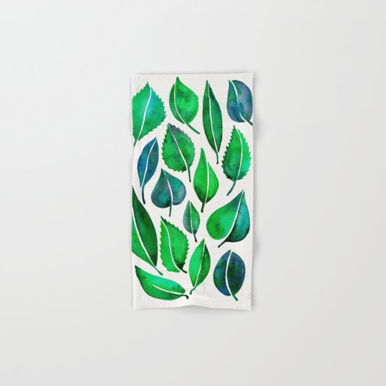 Summer Leaves Hand & Bath Towel