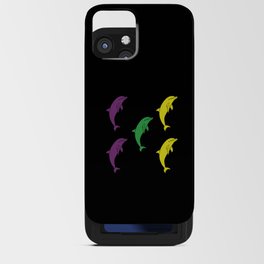 Dolphins iPhone Card Case