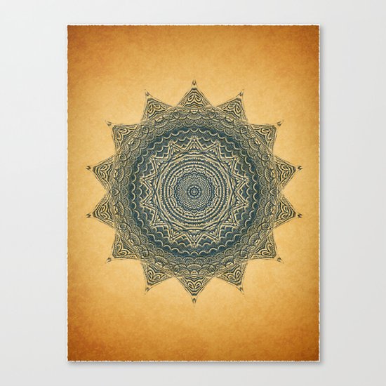 Sun Symbol Canvas Print